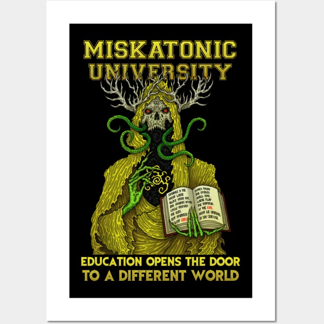 Miskatonic Hastur - Azhmodai 2020 Wall Art by azhmodai